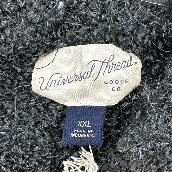 Universal Thread Women's Size XXL Bulky Pull Over Sweater Gray New With Tags - Picture 4 of 13